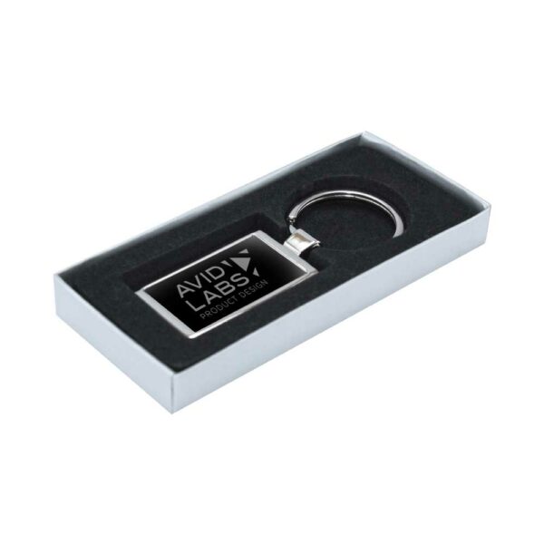 Porte-clés Rectangulaires en Métal – Image 3