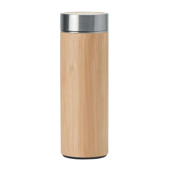 Gourdes de Bambou en Acier Inoxydable 450ml – Image 3