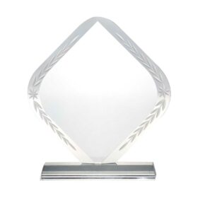 Trophées en Cristal en Forme de Losange