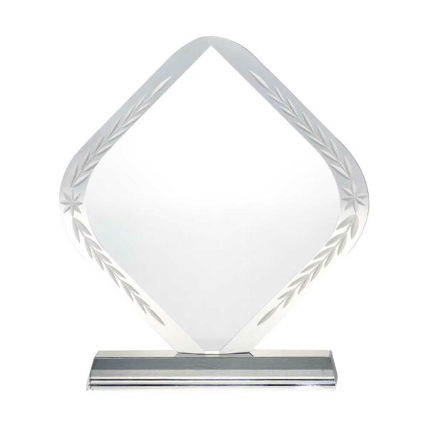 Trophées en Cristal en Forme de Losange