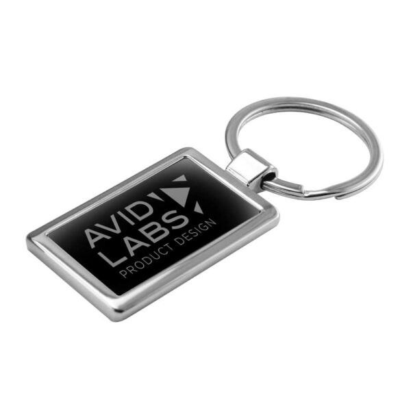 Porte-clés Rectangulaires en Métal – Image 2