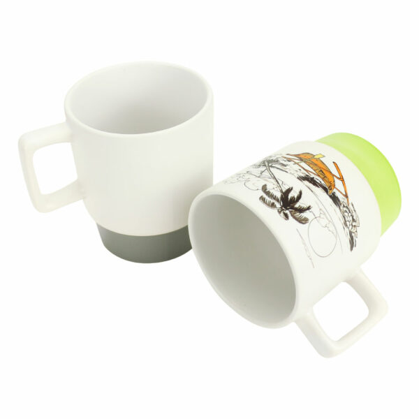 Tasses en Céramique avec Fond en Argile 12 oz Finition Mate – Image 3