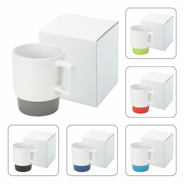 Tasses en Céramique avec Fond en Argile 12 oz Finition Mate – Image 12