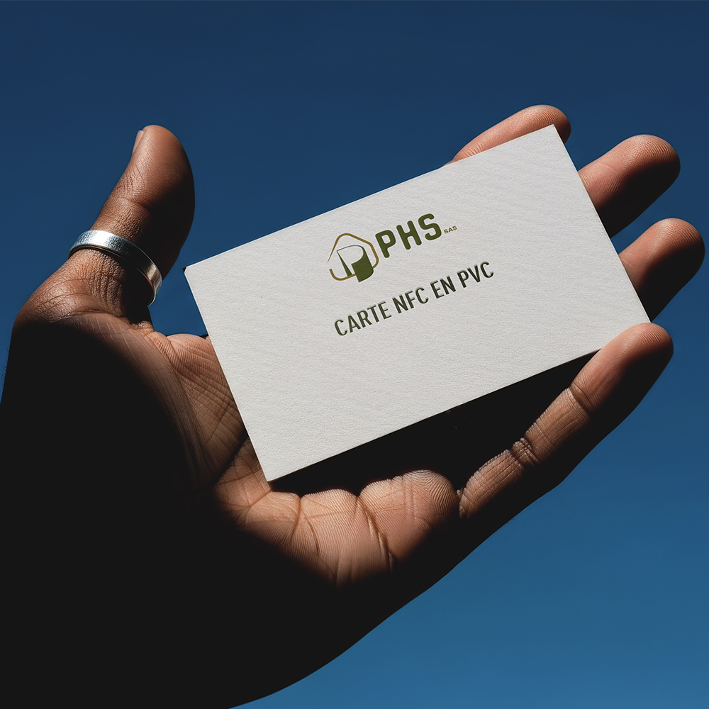Cartes NFC en PVC